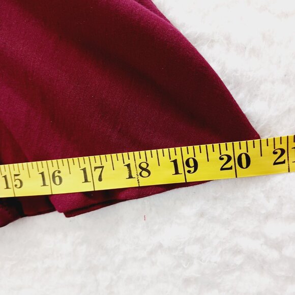 Tank Top Vest Size M Wine Edgy Glam Y2K Festival Indie Sleaze Concert Alt Girl - Picture 7 of 12